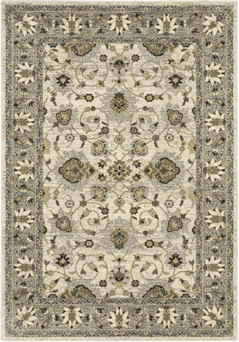 Oriental Weavers Sphinx Florence 5508I Beige/ Grey Rugs.