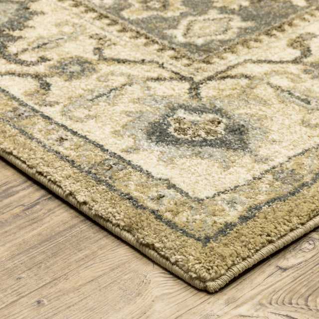 Oriental Weavers Sphinx Florence 661I6 Beige/ Grey Rugs.