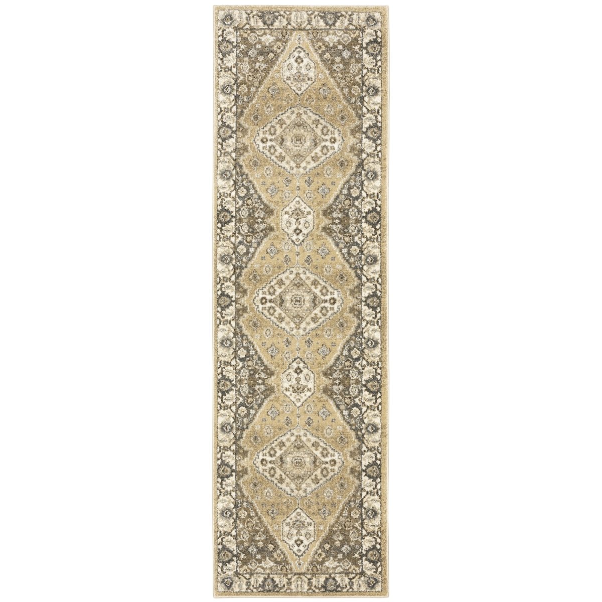 Oriental Weavers Sphinx Florence 661I6 Beige/ Grey Rugs.