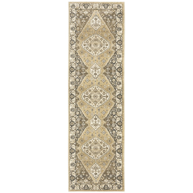 Oriental Weavers Sphinx Florence 661I6 Beige/ Grey Rugs.