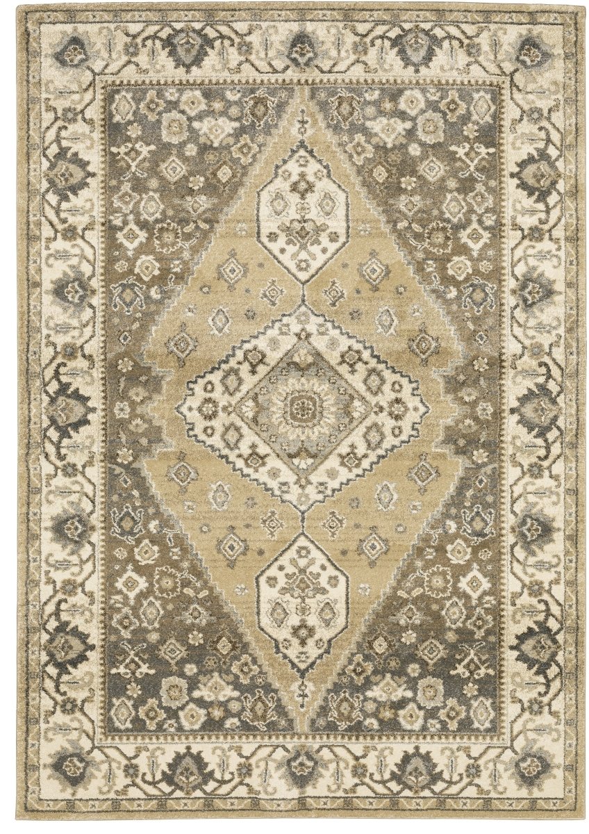 Oriental Weavers Sphinx Florence 661I6 Beige/ Grey Rugs.