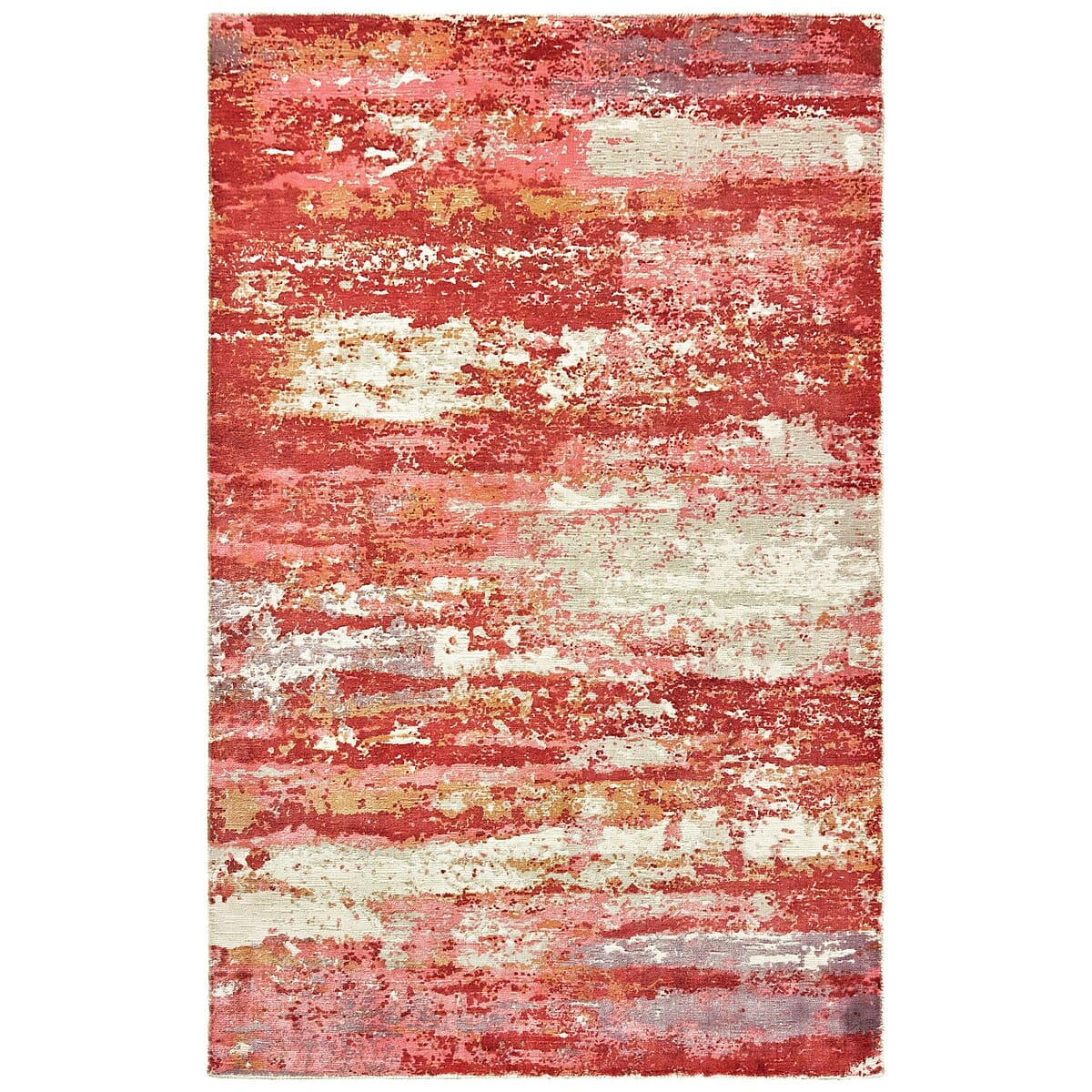 Oriental Weavers Sphinx Formations 70004 Pink / Red Rugs.
