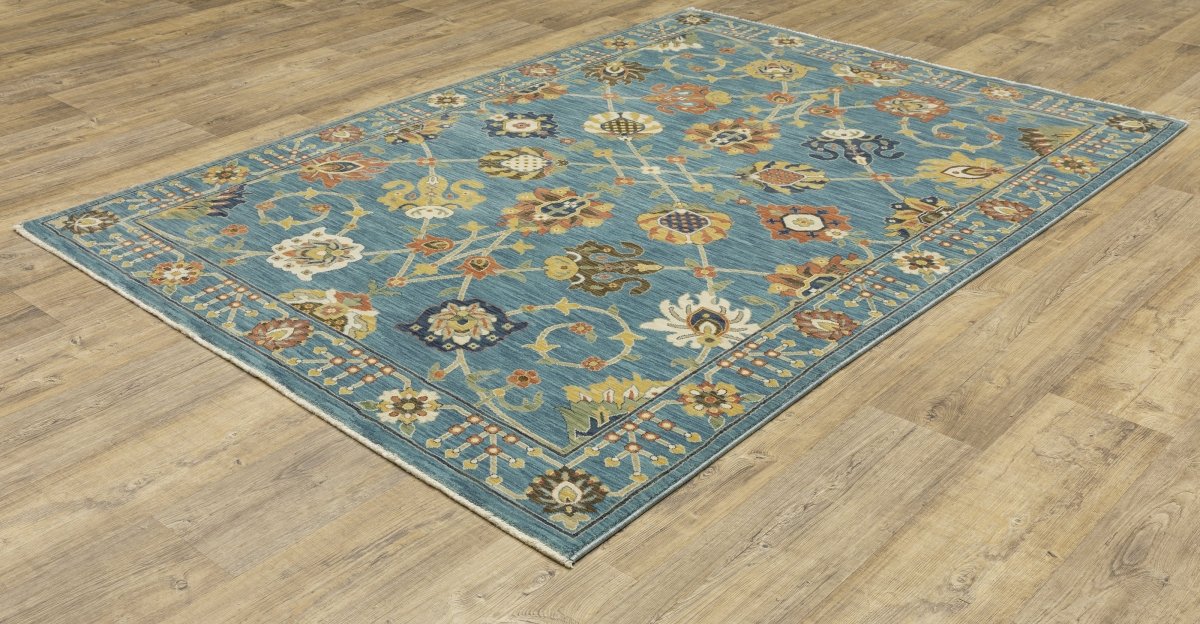 Oriental Weavers Sphinx Francesca Fr01E Blue/ Multi Rug.