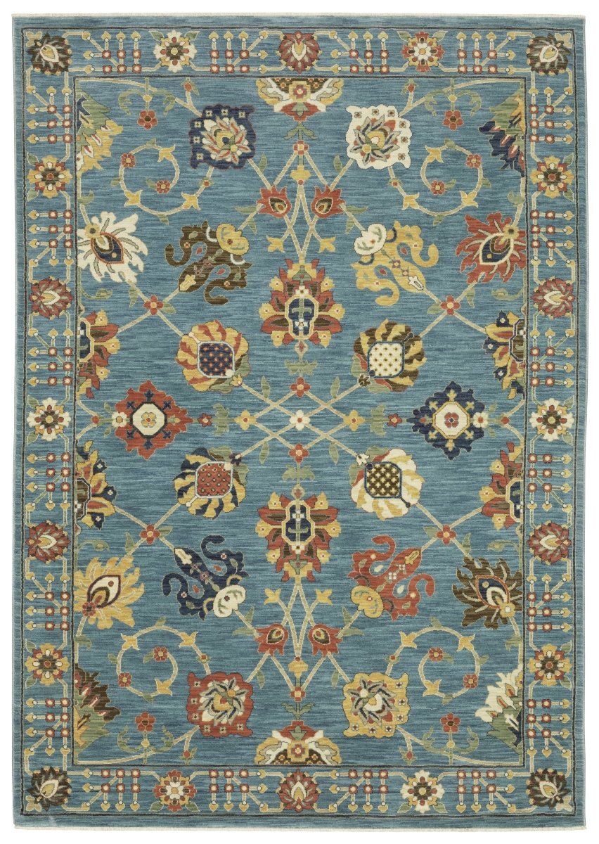 Oriental Weavers Sphinx Francesca Fr01E Blue/ Multi Rug.