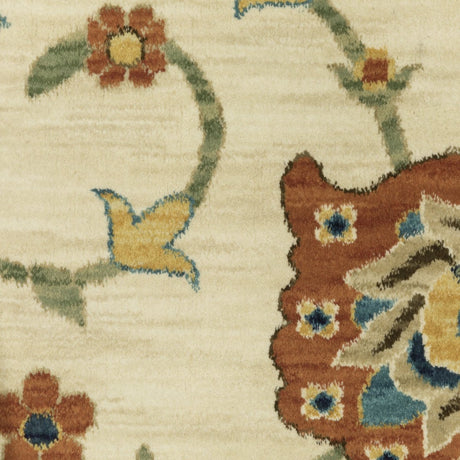 Oriental Weavers Sphinx Francesca Fr01G Ivory/ Multi Rug.