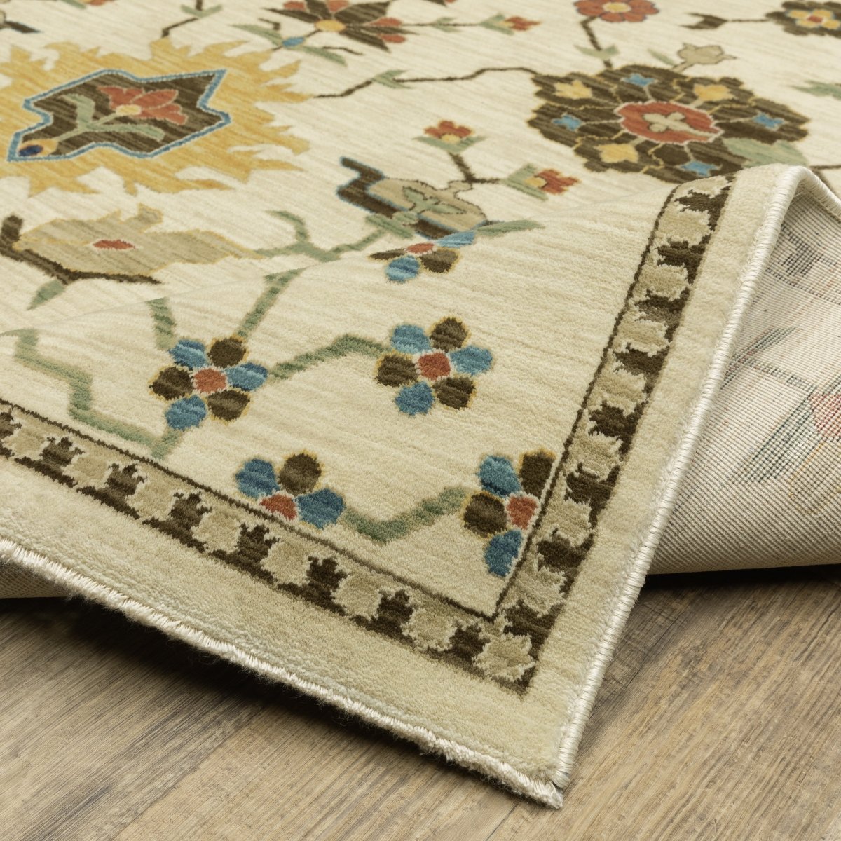 Oriental Weavers Sphinx Francesca Fr02M Ivory/ Multi Rug.