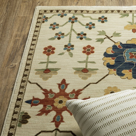 Oriental Weavers Sphinx Francesca Fr02M Ivory/ Multi Rug.