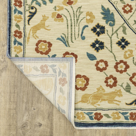 Oriental Weavers Sphinx Francesca Fr06B Ivory/ Multi Rug.