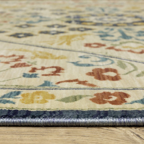 Oriental Weavers Sphinx Francesca Fr06B Ivory/ Multi Rug.