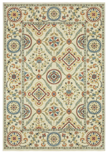 Oriental Weavers Sphinx Francesca Fr07A Ivory/ Multi Rug.