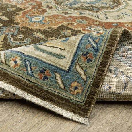 Oriental Weavers Sphinx Francesca Fr09M Brown/ Multi Rug.