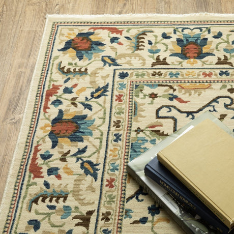 Oriental Weavers Sphinx Francesca Fr10A Ivory/ Multi Rug.