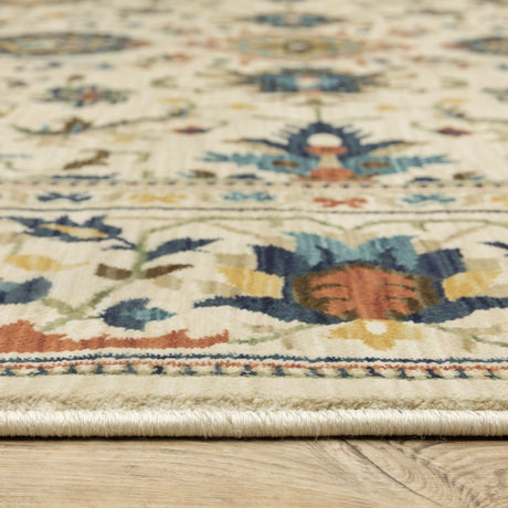 Oriental Weavers Sphinx Francesca Fr10A Ivory/ Multi Rug.