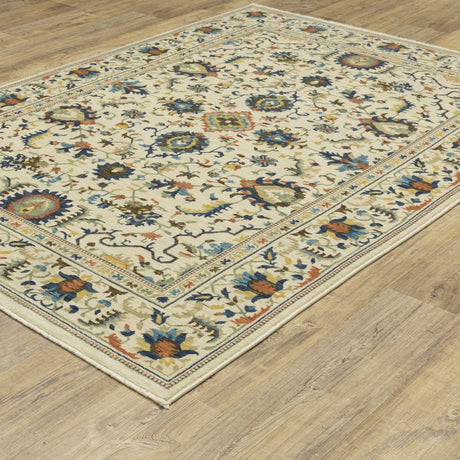 Oriental Weavers Sphinx Francesca Fr10A Ivory/ Multi Rug.