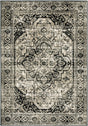 Oriental Weavers Sphinx Georgia 429G0 Grey/ Black Rugs.