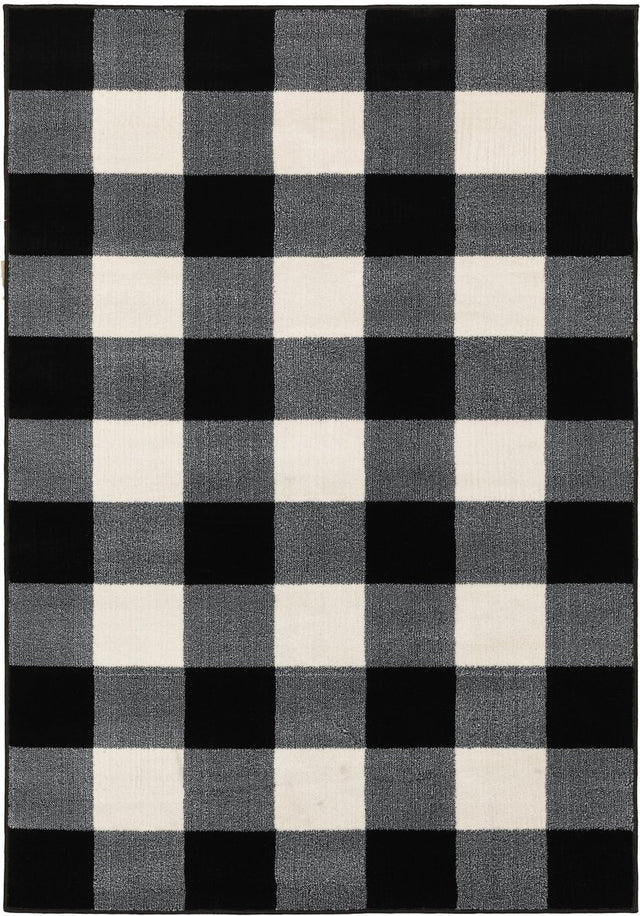 Oriental Weavers Sphinx Georgia 678D0 Black/ Ivory Rugs.