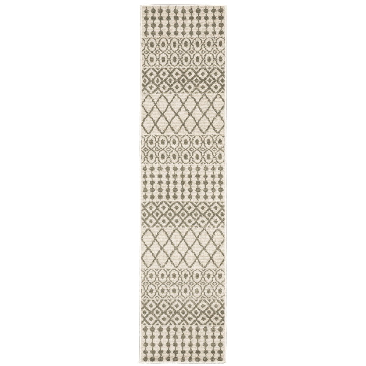 Oriental Weavers Sphinx Georgia 717B0 Ivory/ Grey Rugs.