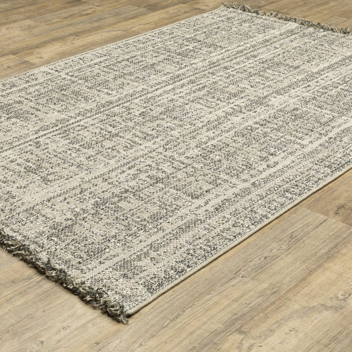 Oriental Weavers Sphinx Gillian 4928H Beige/ Black Rug.