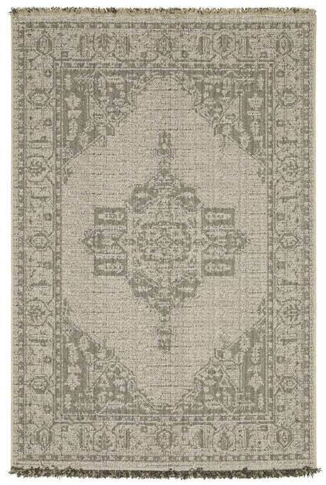 Oriental Weavers Sphinx Gillian 5094X Beige/ Black Rug.