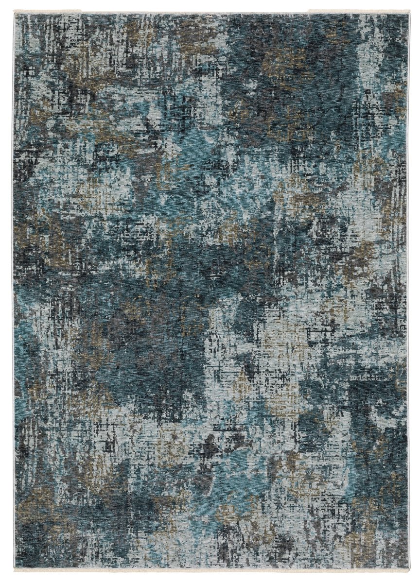 Oriental Weavers Sphinx Hayden Hay03 Blue/ Beige Rug.