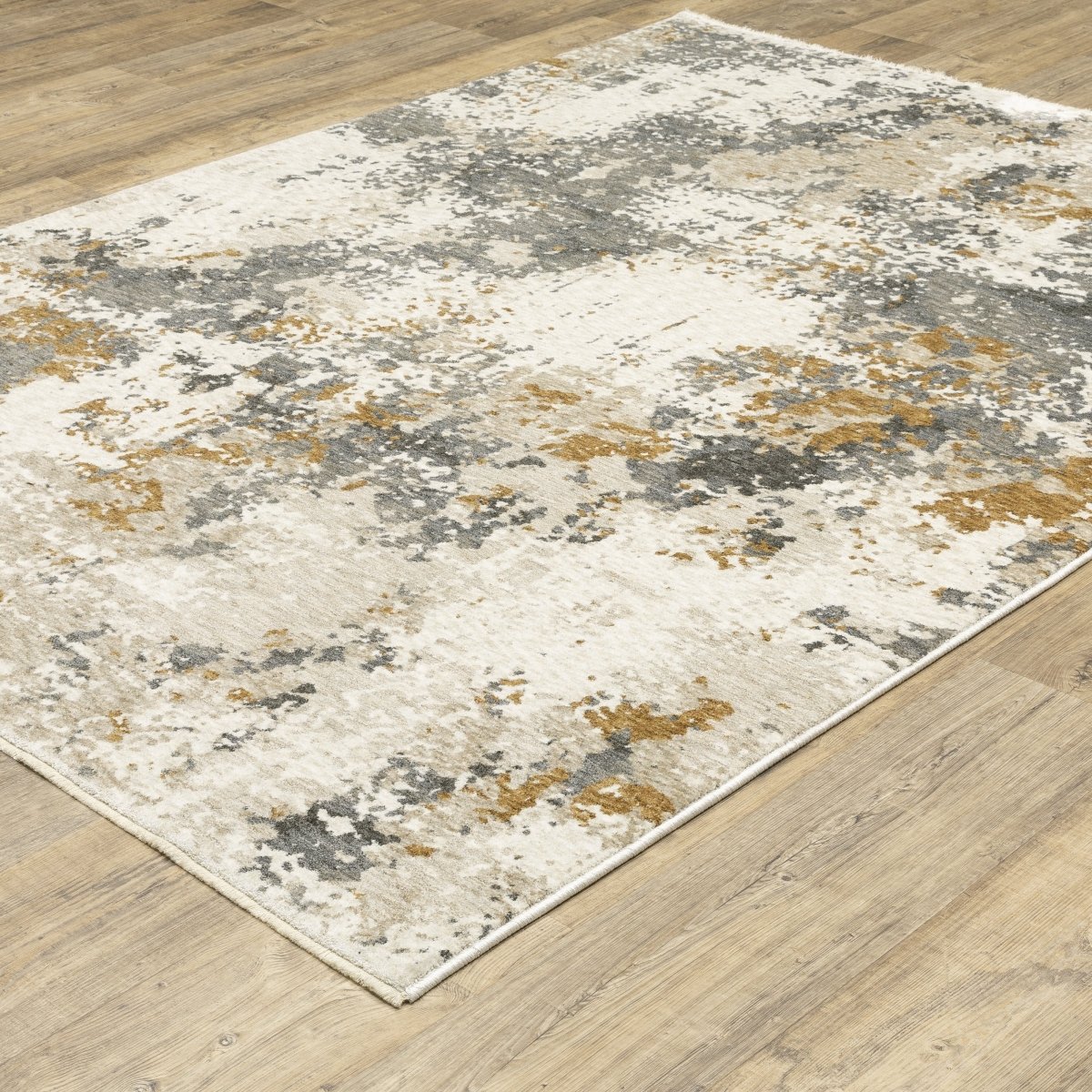 Oriental Weavers Sphinx Hayden Hay10 Beige/ Rust Rug.