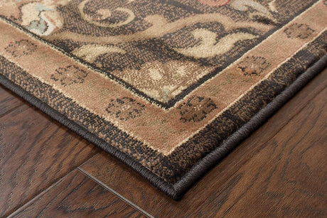 Oriental Weavers Sphinx Hudson 042g1 Brown / Beige Rugs.