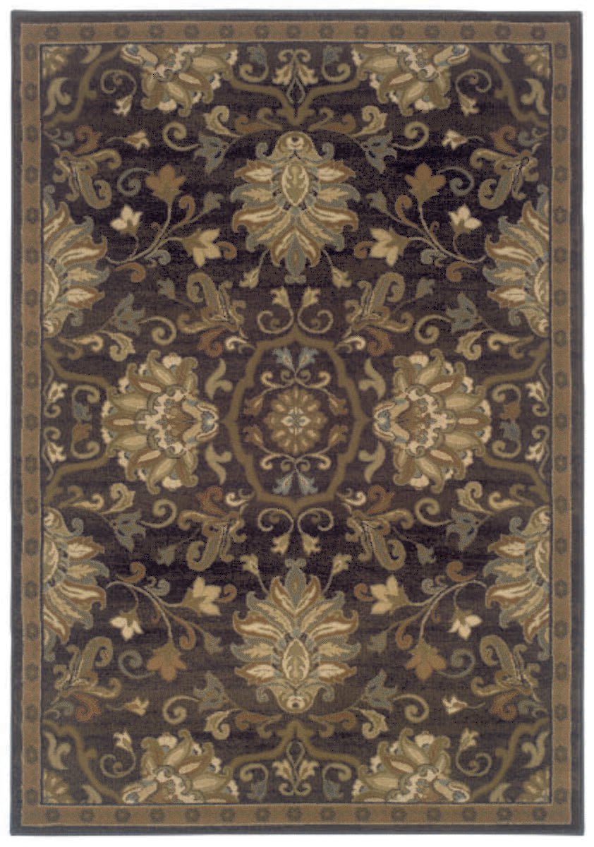 Oriental Weavers Sphinx Hudson 042g1 Brown / Beige Rugs.