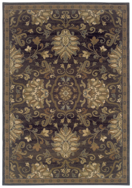 Oriental Weavers Sphinx Hudson 042g1 Brown / Beige Rugs.