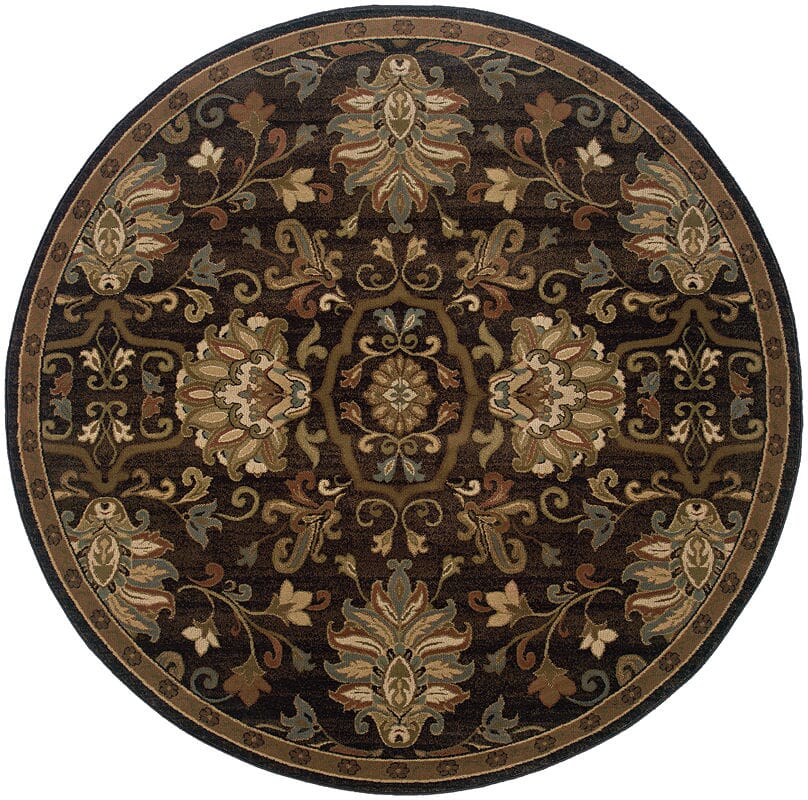 Oriental Weavers Sphinx Hudson 042g1 Brown / Beige Rugs.