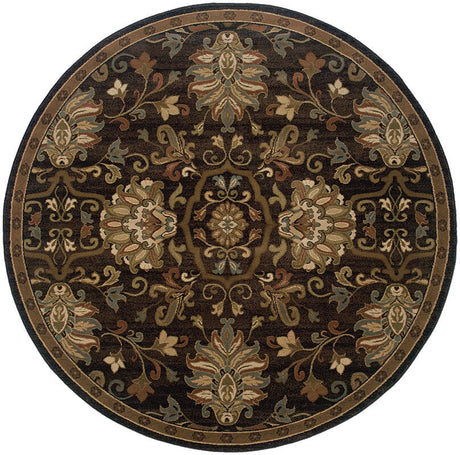 Oriental Weavers Sphinx Hudson 042g1 Brown / Beige Rugs.