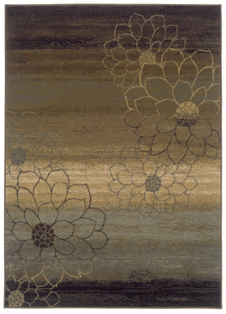 Oriental Weavers Sphinx Hudson 074a1 Brown / Beige Rugs.