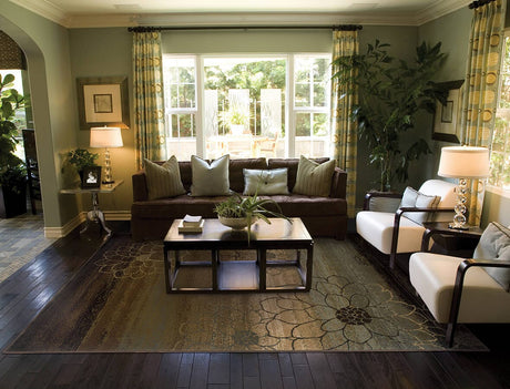 Oriental Weavers Sphinx Hudson 074a1 Brown / Beige Rugs.