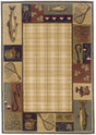 Oriental Weavers Sphinx Hudson 1065b Beige / Black Rugs.