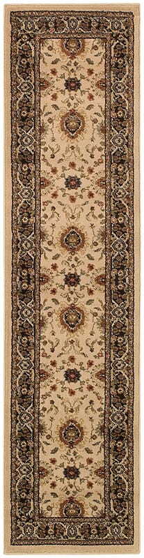 Oriental Weavers Sphinx Hudson 1338c Beige / Black Rugs.