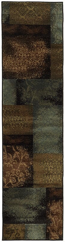 Oriental Weavers Sphinx Hudson 4878B Blue / Brown Rugs.