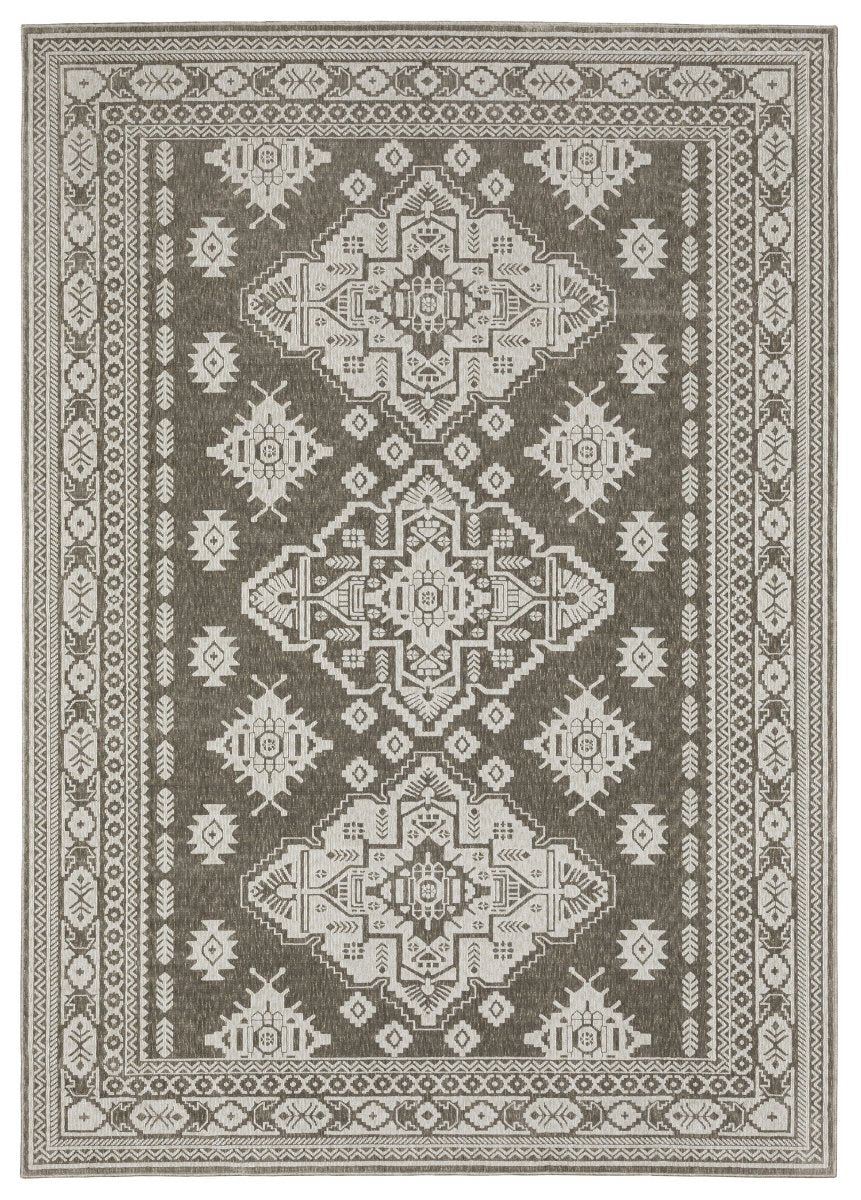 Oriental Weavers Sphinx Intrigue Int06 Grey/ Grey Rug.