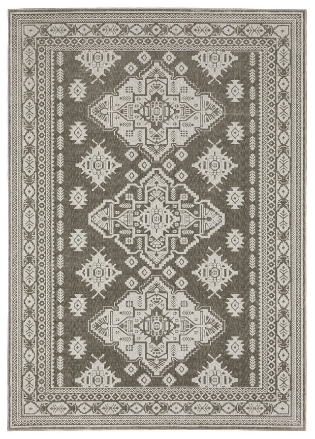 Oriental Weavers Sphinx Intrigue Int06 Grey/ Grey Rug.