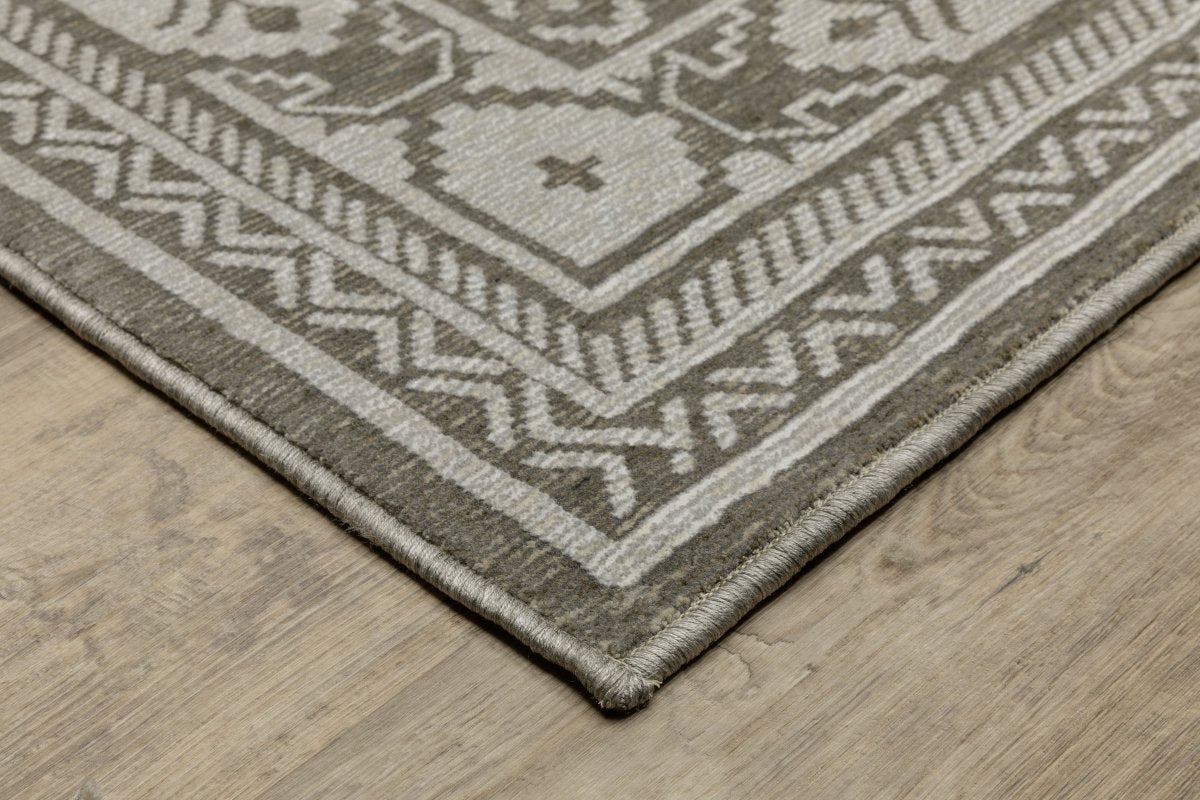 Oriental Weavers Sphinx Intrigue Int06 Grey/ Grey Rug.