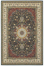Oriental Weavers Sphinx Kashan 119U1 Navy / Ivory Rugs.