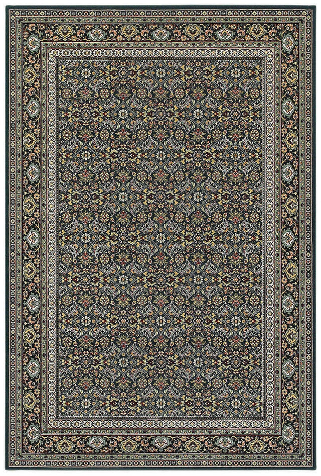 Oriental Weavers Sphinx Kashan 180L1 Navy / Multi Rugs.
