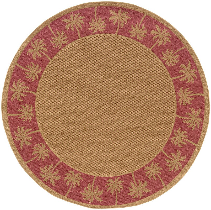 Oriental Weavers Sphinx Lanai 606c8 Beige / Red Rugs.