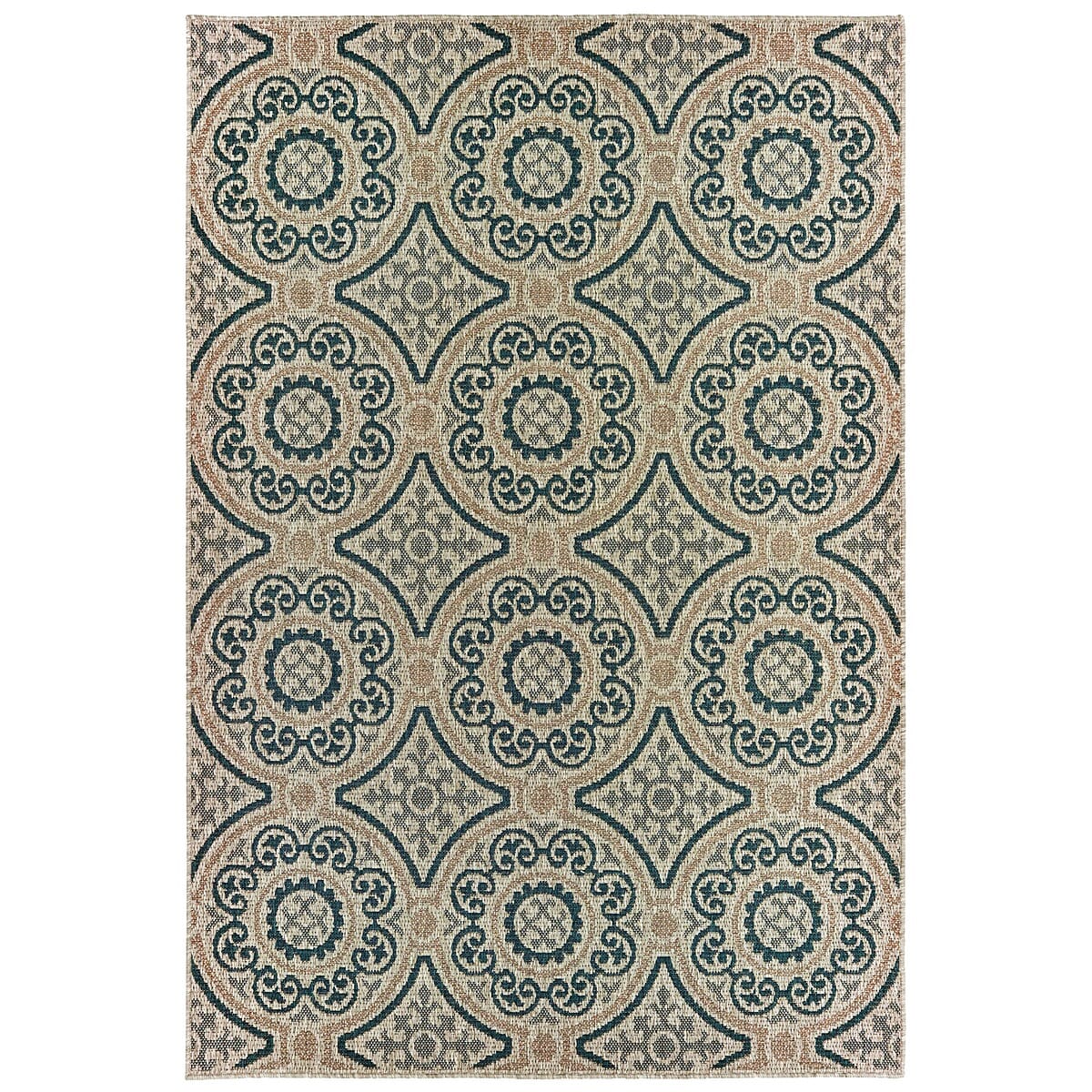Oriental Weavers Sphinx Latitude 609X Grey / Blue Rugs.