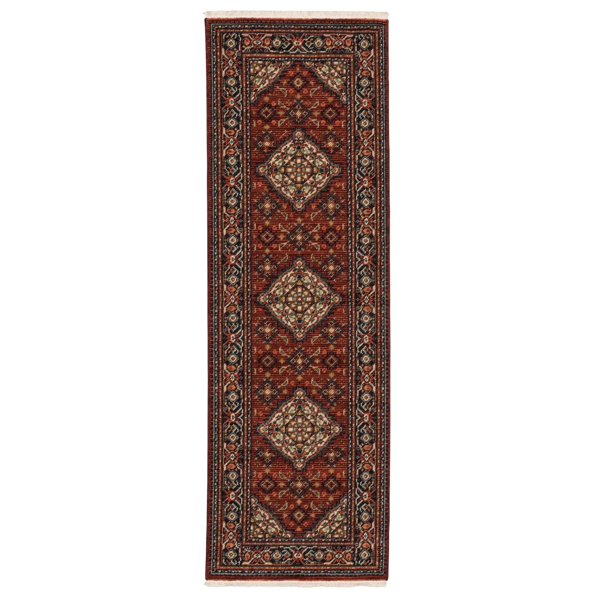 Oriental Weavers Sphinx Lilihan 001C6 Red/ Blue Rugs.