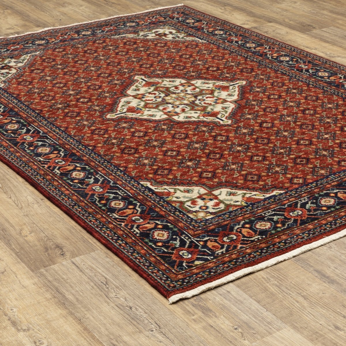 Oriental Weavers Sphinx Lilihan 001C6 Red/ Blue Rugs.