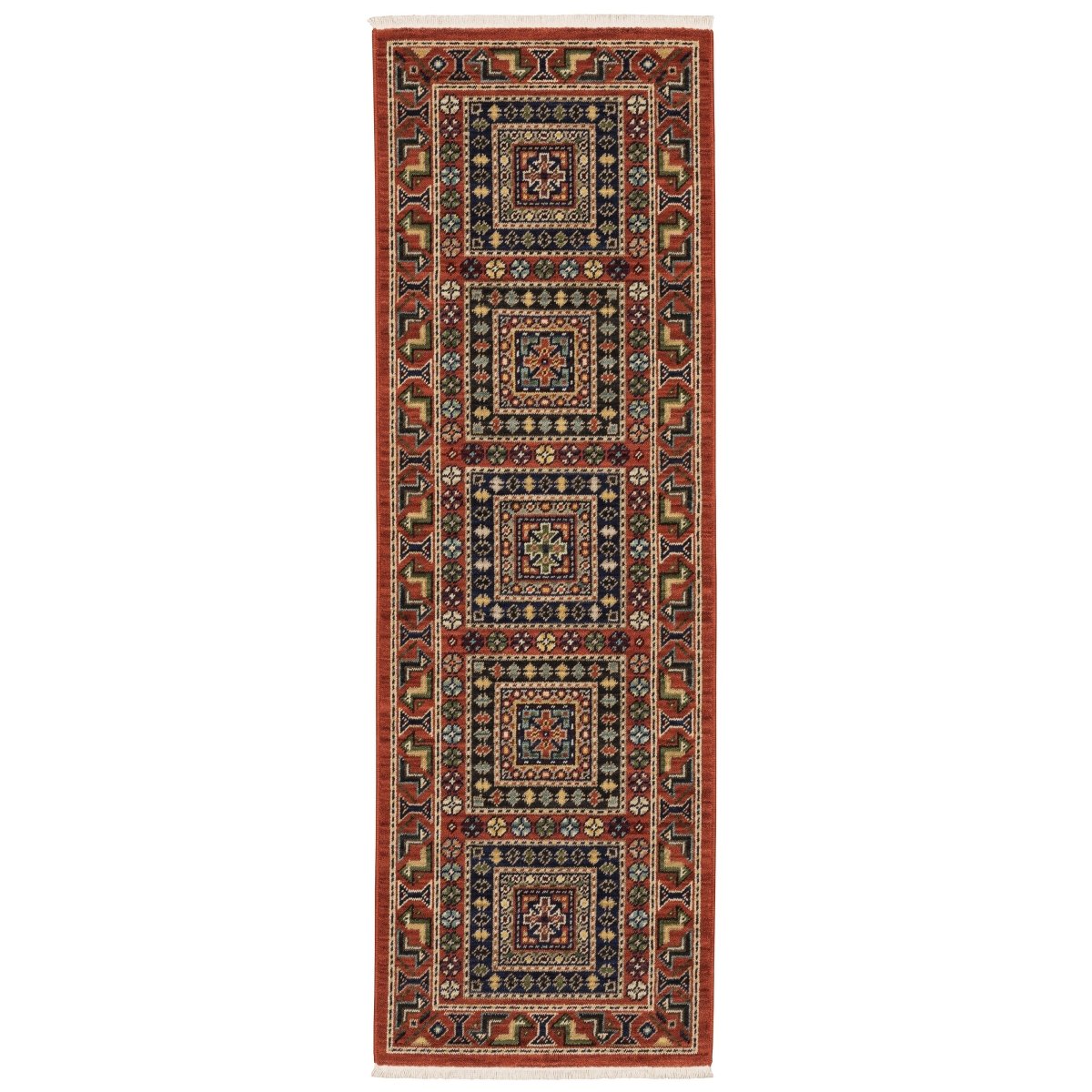 Oriental Weavers Sphinx Lilihan 002C6 Red/ Multi Rugs.