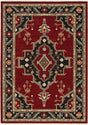 Oriental Weavers Sphinx Lilihan 092R6 Red/ Black Rugs.