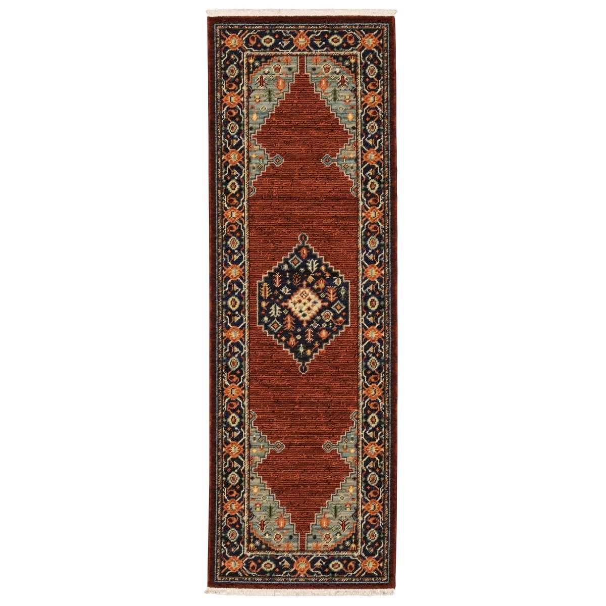 Oriental Weavers Sphinx Lilihan 5503M Red/ Blue Rugs.