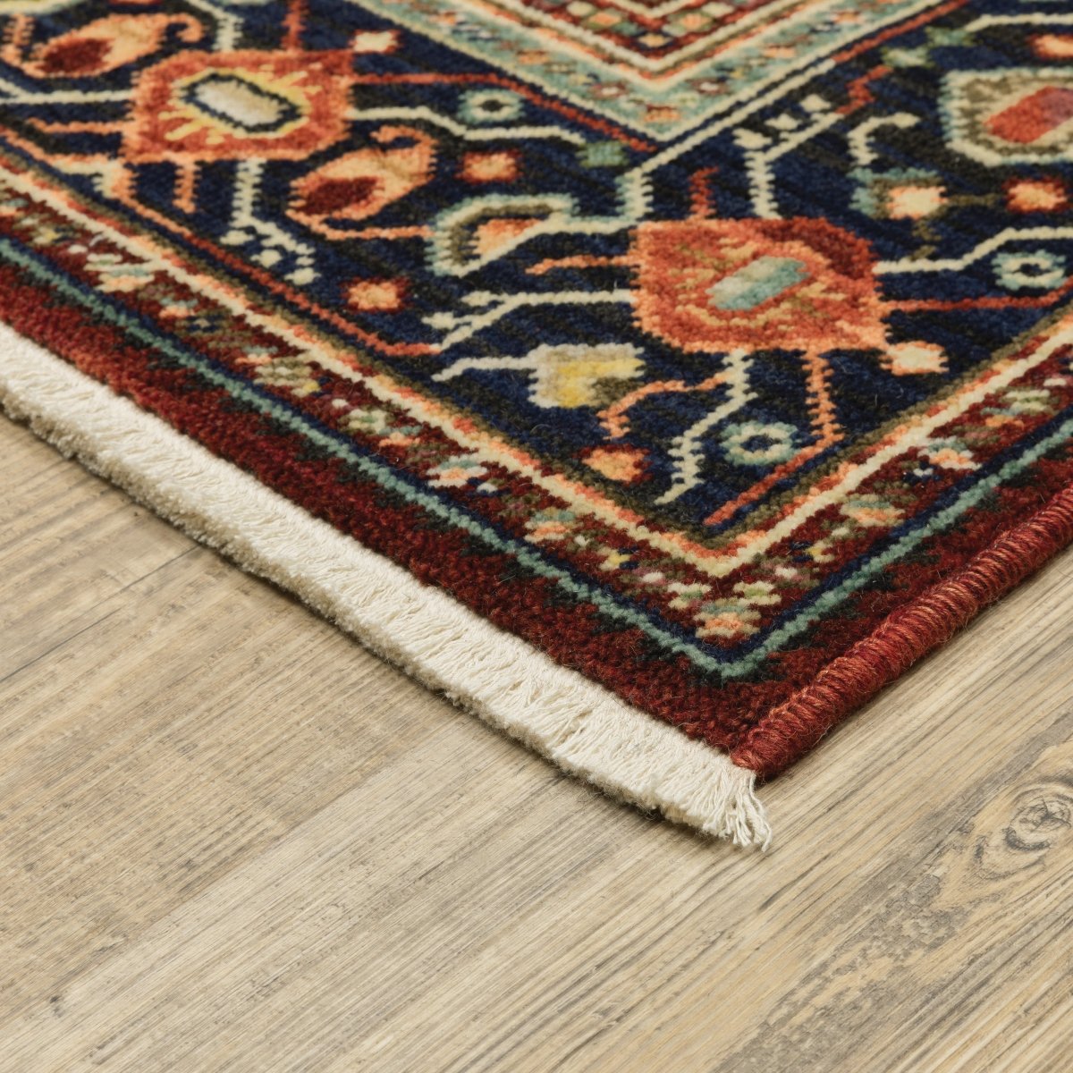 Oriental Weavers Sphinx Lilihan 5503M Red/ Blue Rugs.