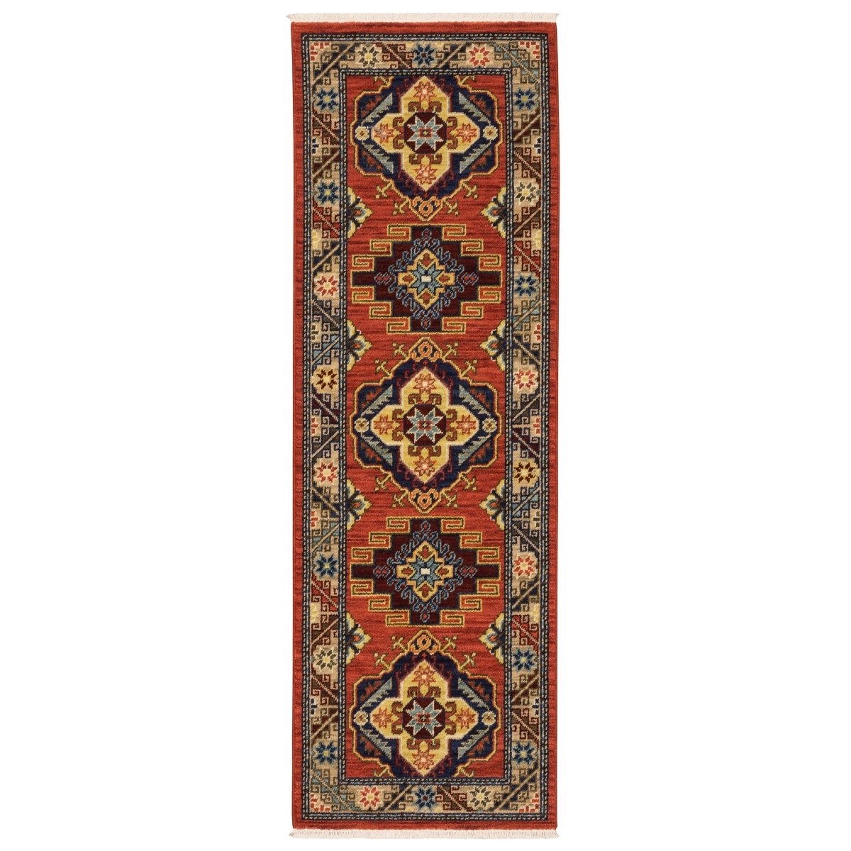 Oriental Weavers Sphinx Lilihan 5504P Red/ Multi Rugs.
