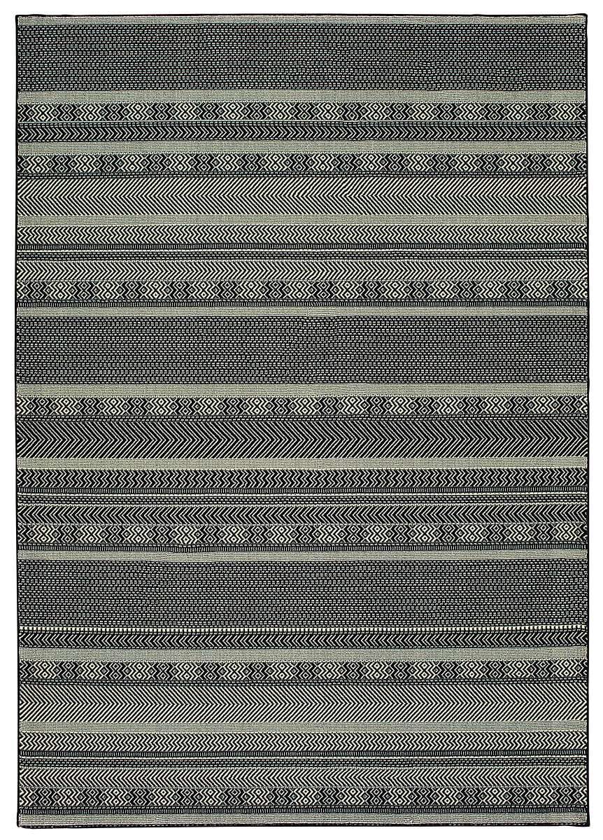 Oriental Weavers Sphinx Luna 1802K Black / Ivory Rugs.